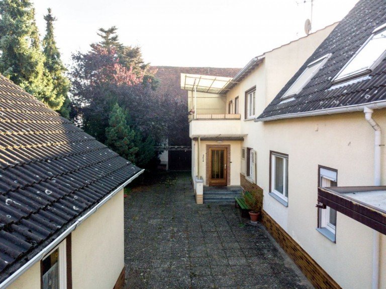Ansicht Haus und Hof Darmstadt Einfamilienhaus Rarit�t! Gem�tliche Hofreite in Darmstadt - Arheilgen
