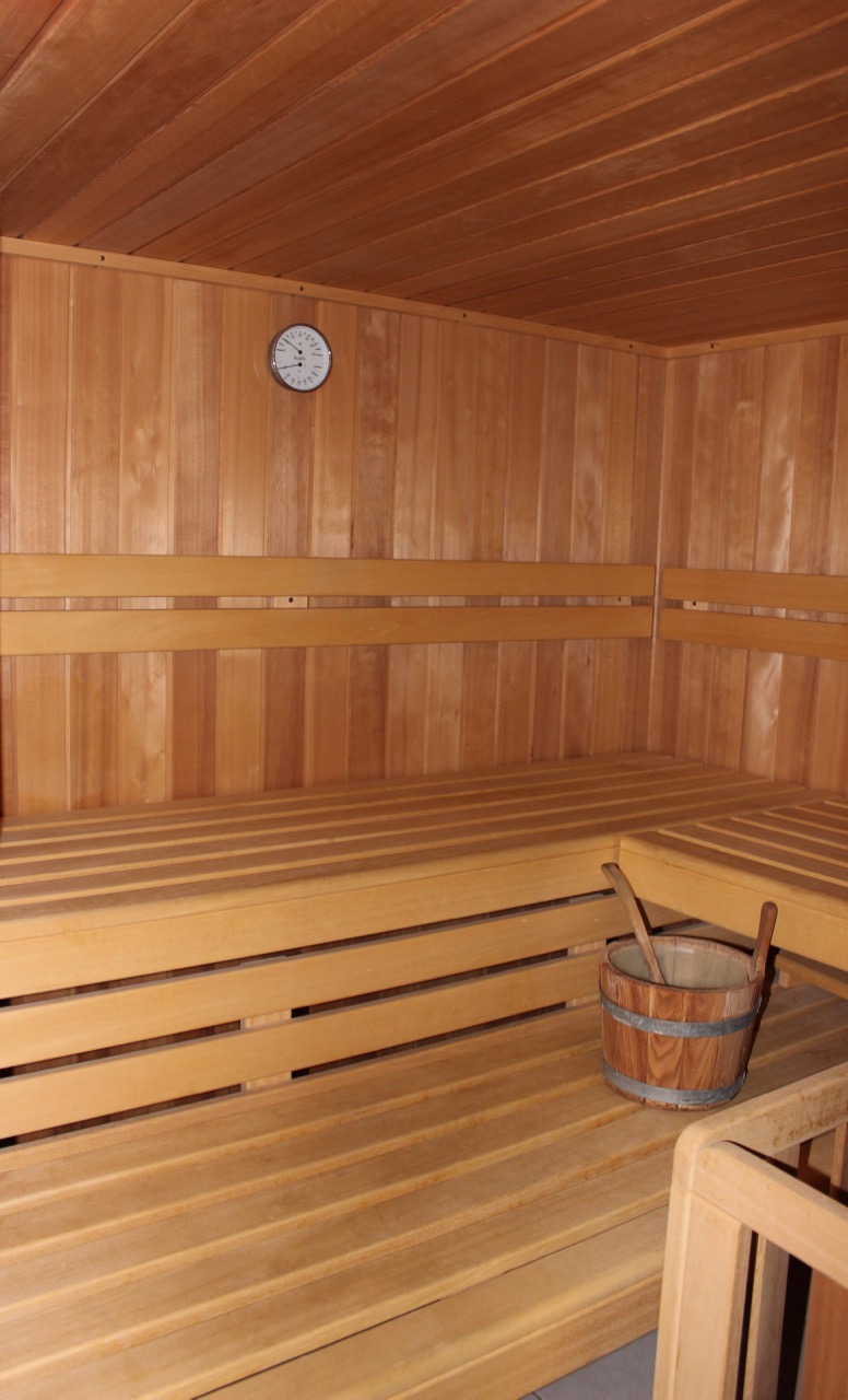 Sauna mit Dusche im UG Einfamilienhaus M�hltal