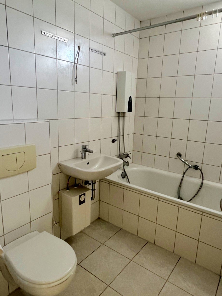 Badezimmer Dachgeschosswohnung Darmstadt