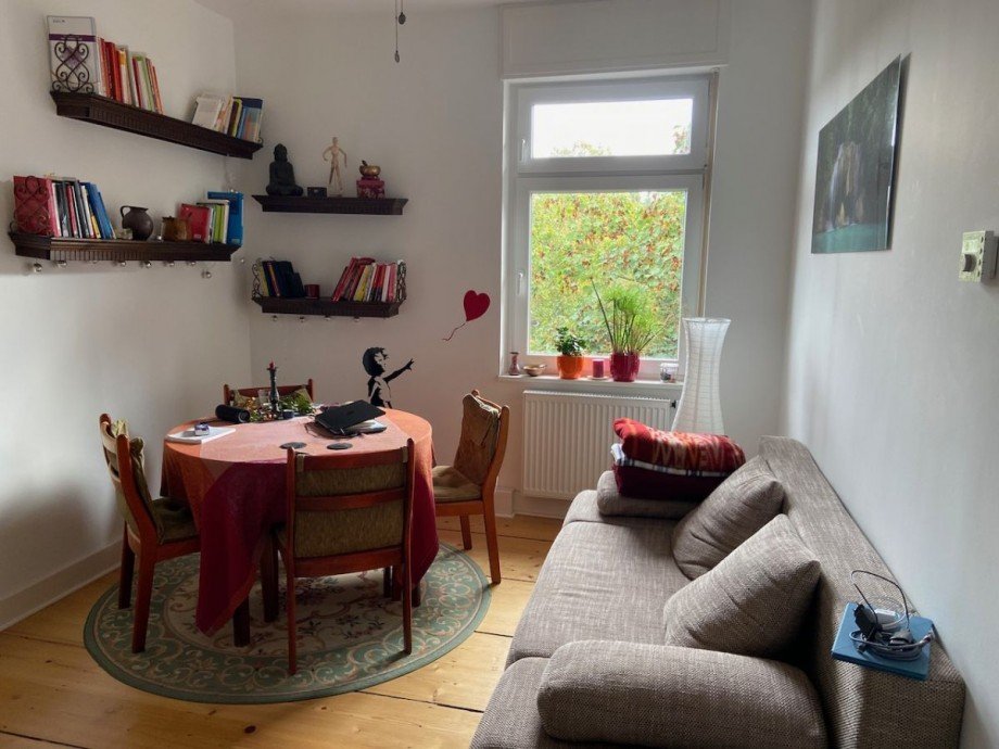 Wohnzimmer Etagenwohnung Darmstadt