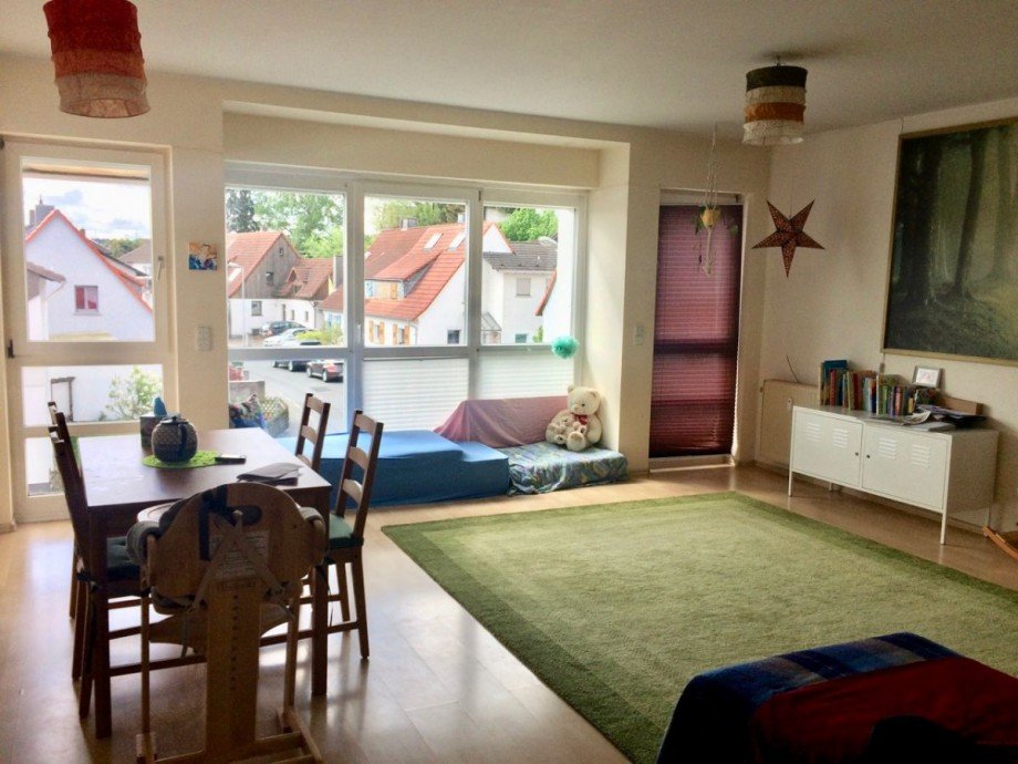 offenes Wohnzimmer Etagenwohnung Ober - Ramstadt