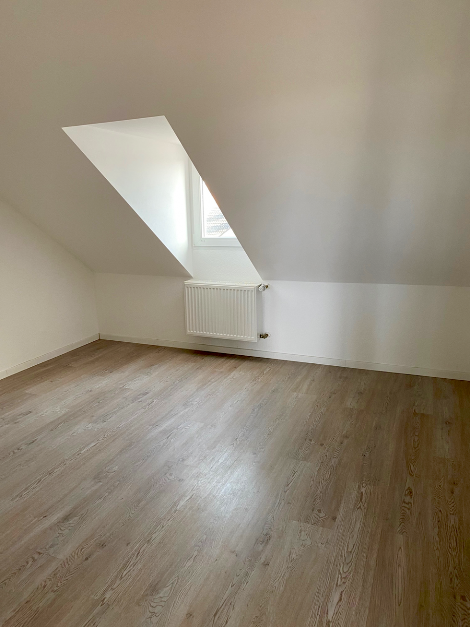 Schlafzimmer Dachgeschosswohnung Darmstadt