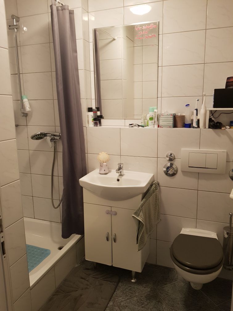Duschbad2 Etagenwohnung Darmstadt