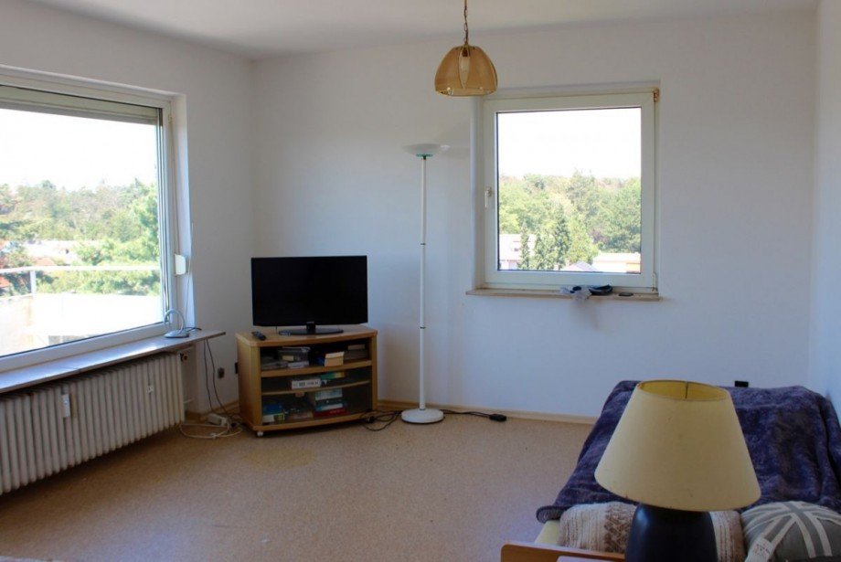 Wohnzimmer Dachgeschosswohnung Darmstadt