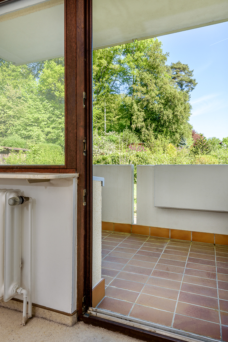 Balkon Erdgeschosswohnung M�hltal