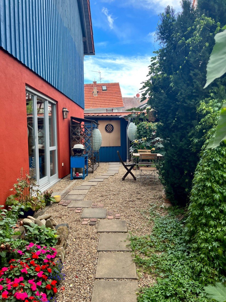 Au�enbereich Doppelhaush�lfte Dieburg