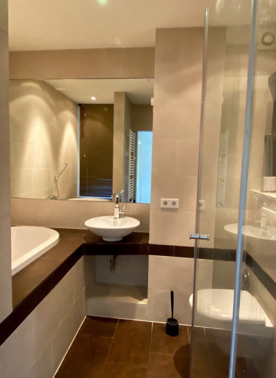 Badezimmer Dachgeschosswohnung Darmstadt