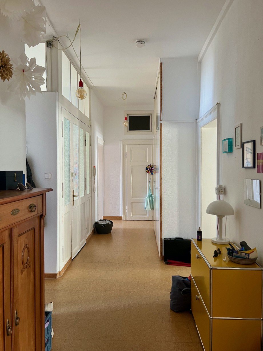 Racano Immobilien Johannesviertel Flur Etagenwohnung Darmstadt