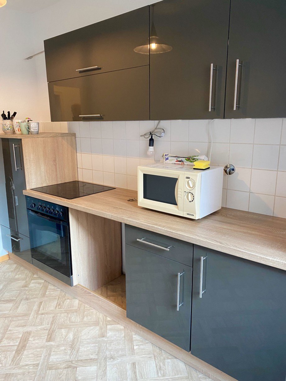 K�che mit EBK Erdgeschosswohnung Darmstadt