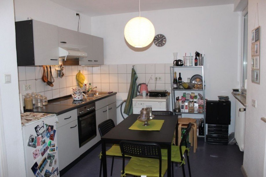 Wohnk�che mit EBK Etagenwohnung Darmstadt