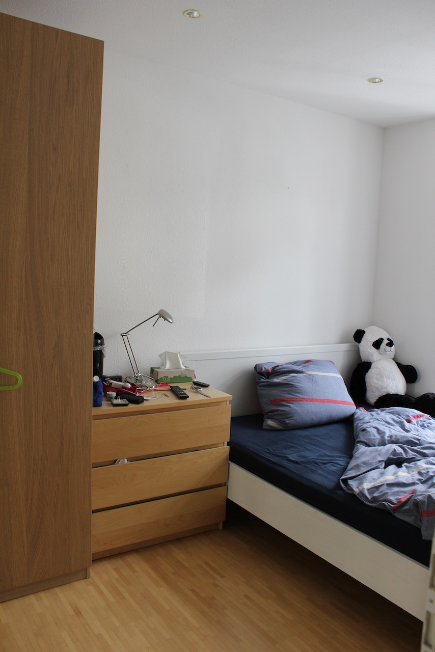 Schlafzimmer 1 Erdgeschosswohnung Darmstadt