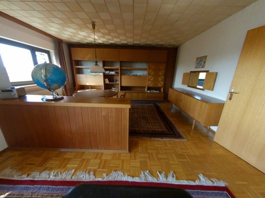 Wohnzimmer mit Essbereich Einfamilienhaus Rossdorf-Gundernhausen