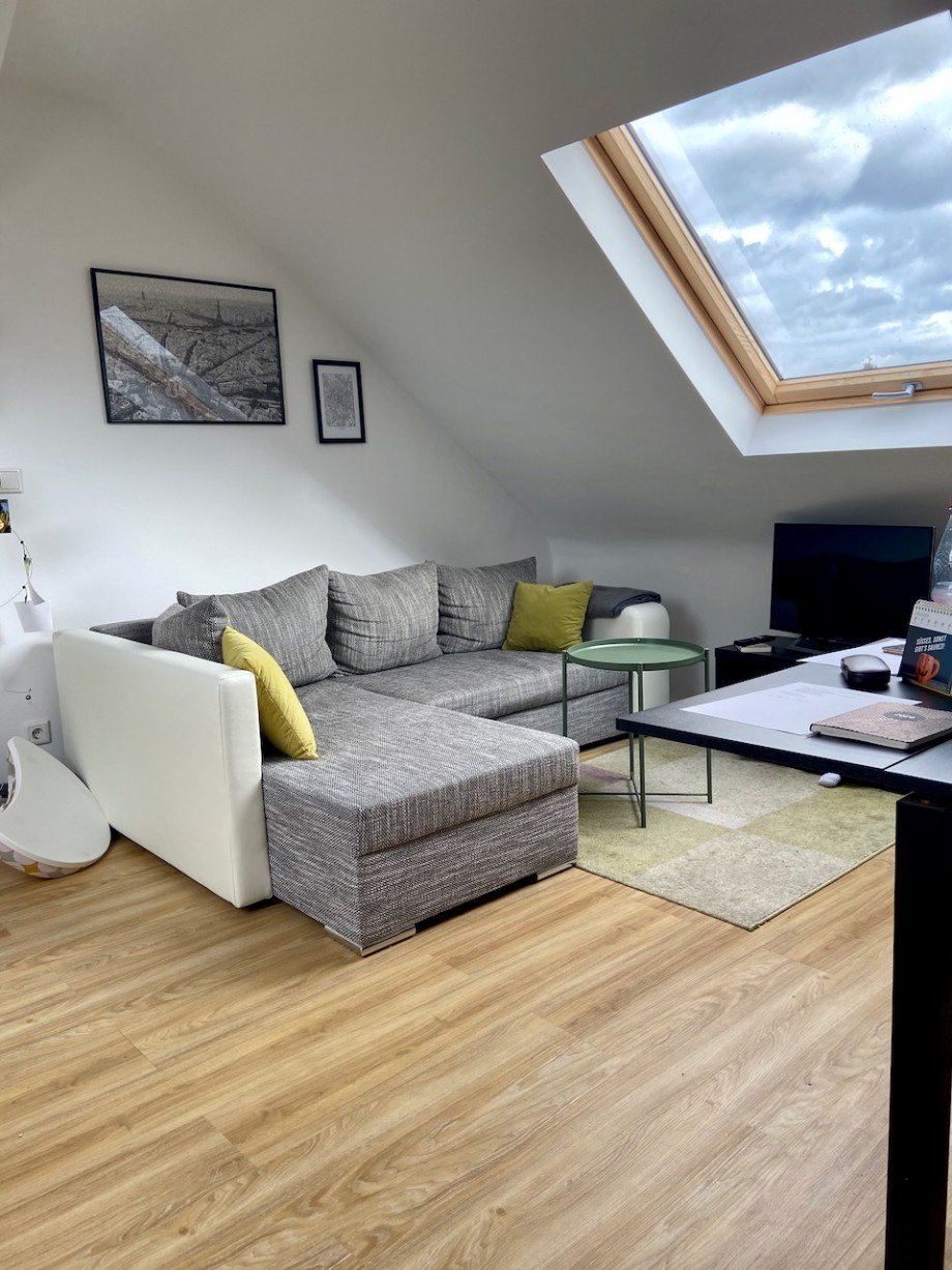 Wohnbereich Dachgeschosswohnung Darmstadt