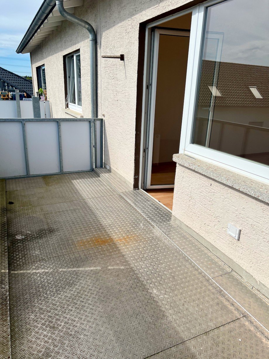 Balkon Erdgeschosswohnung Erzhausen