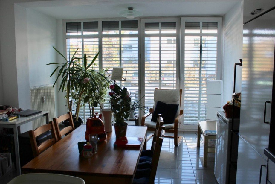 ger�umige Wohnk�che-Beispiel Erdgeschosswohnung Darmstadt