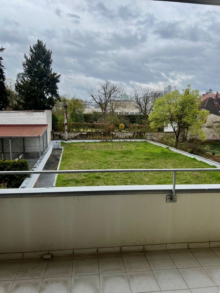Balkon+Garten Whg.li Innenstadt RacanoImmobilien.jpeg Darmstadt Etagenwohnung 4 Zimmer Wohnung in er Innenstadt / Erstbezug nach Modernisierung