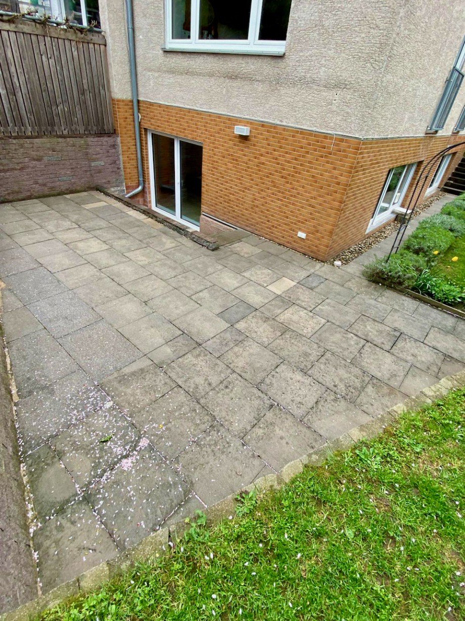 Racano Immobilien_Terrasse Souterrainwohnung Darmstadt