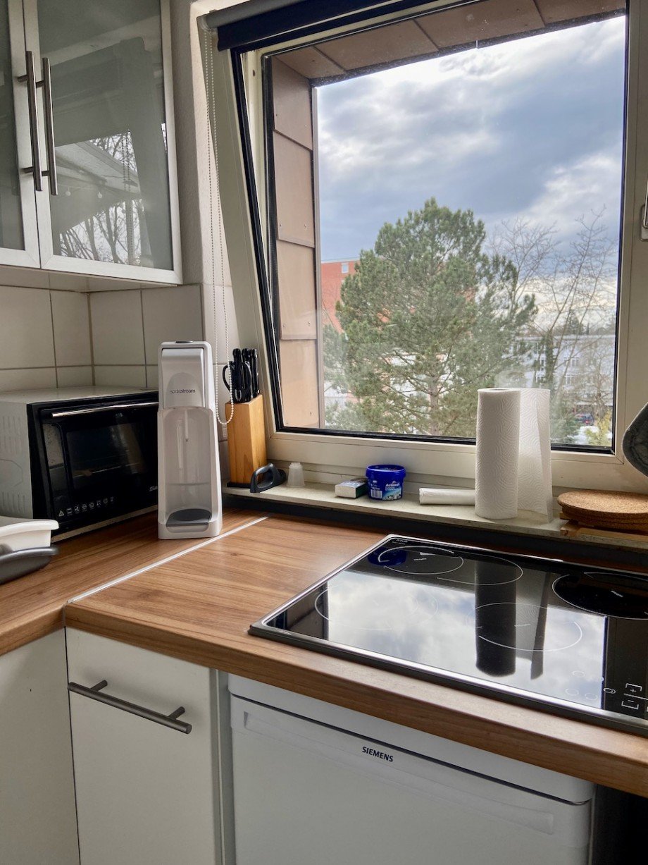 K�che mit EBK Etagenwohnung Darmstadt