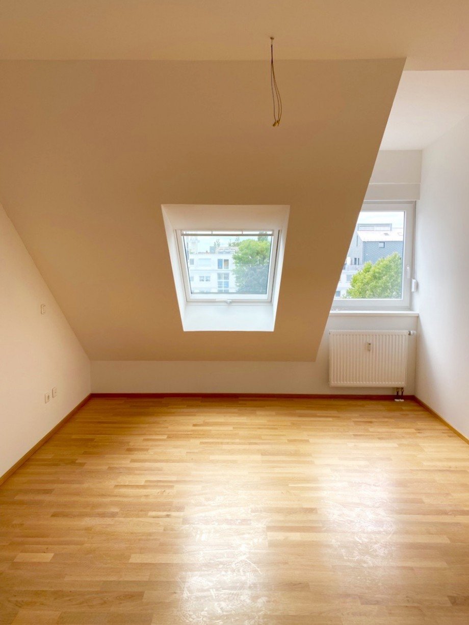 Schlafzimmer Dachgeschosswohnung Darmstadt
