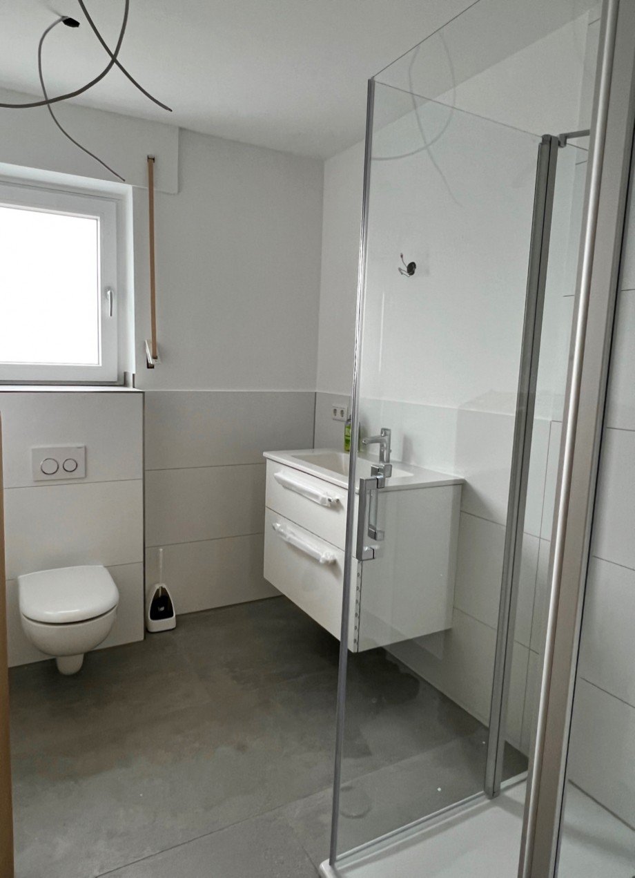 Tageslicht Duschbad Etagenwohnung Darmstadt