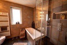 Badezimmer Ihre neue VIP Adresse! Design Wohnung - Voll ausgestattet