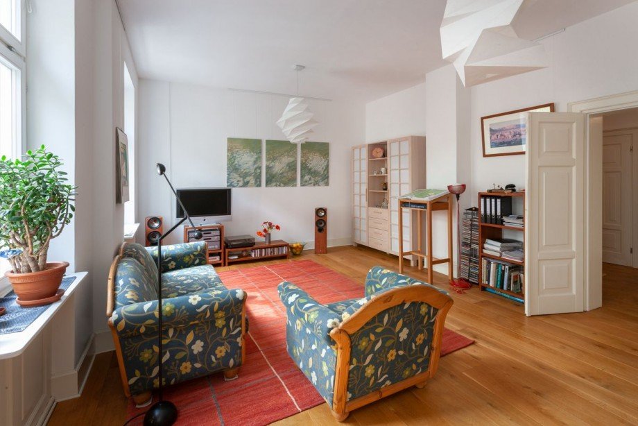 Wohnzimmer 04 Etagenwohnung Darmstadt