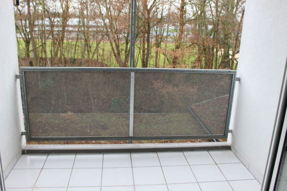 Balkon zum Schlafzimmer Etagenwohnung Darmstadt