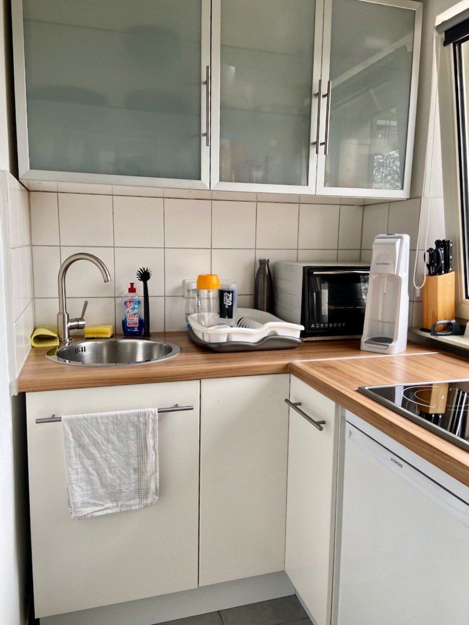 K�che mit EBK Etagenwohnung Darmstadt