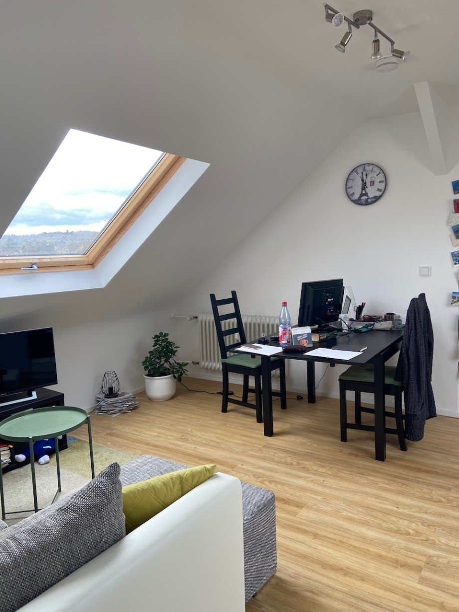 Essbereich Dachgeschosswohnung Darmstadt