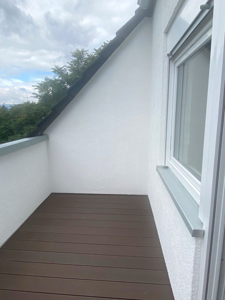 Balkon Mainz Dachgeschosswohnung Neubauwohnug in Mainz - Mombach