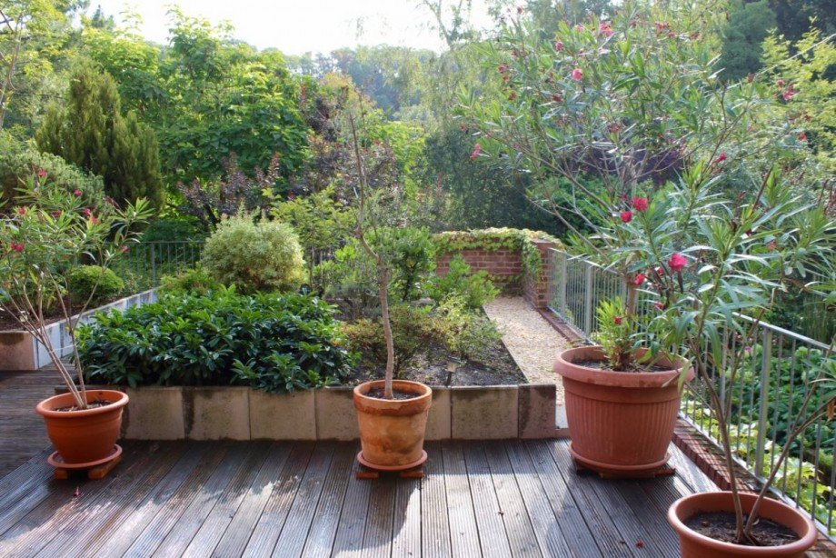 Terrasse Maisonettewohnung Darmstadt