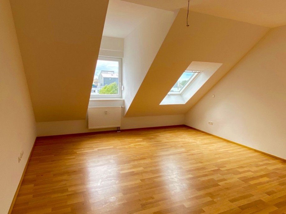 Wohnzimmer Dachgeschosswohnung Darmstadt