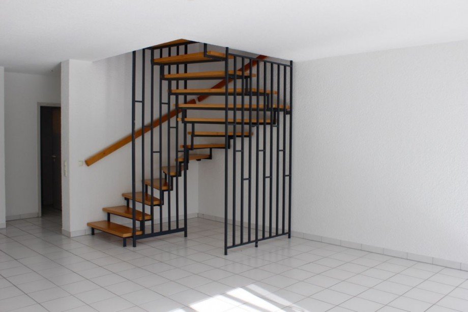 Wohnzimmer Maisonettewohnung Darmstadt