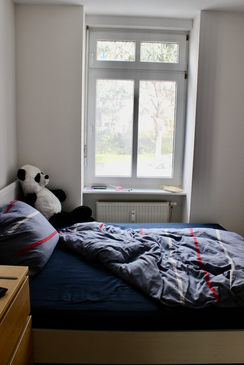 Schlafzimmer 1 Erdgeschosswohnung Darmstadt