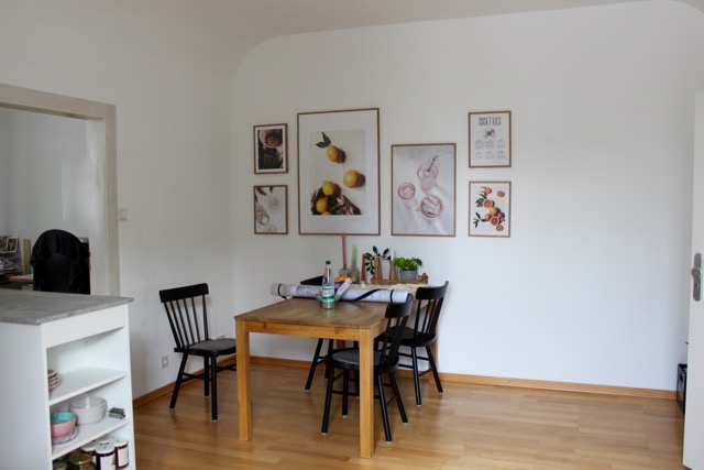 Wohnk�che Hinterhaus Erdgeschosswohnung Darmstadt