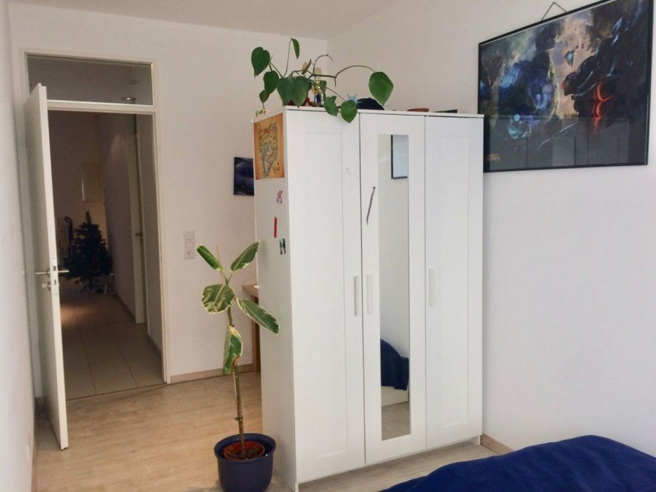 Schlafzimmer 2 Souterrainwohnung Darmstadt