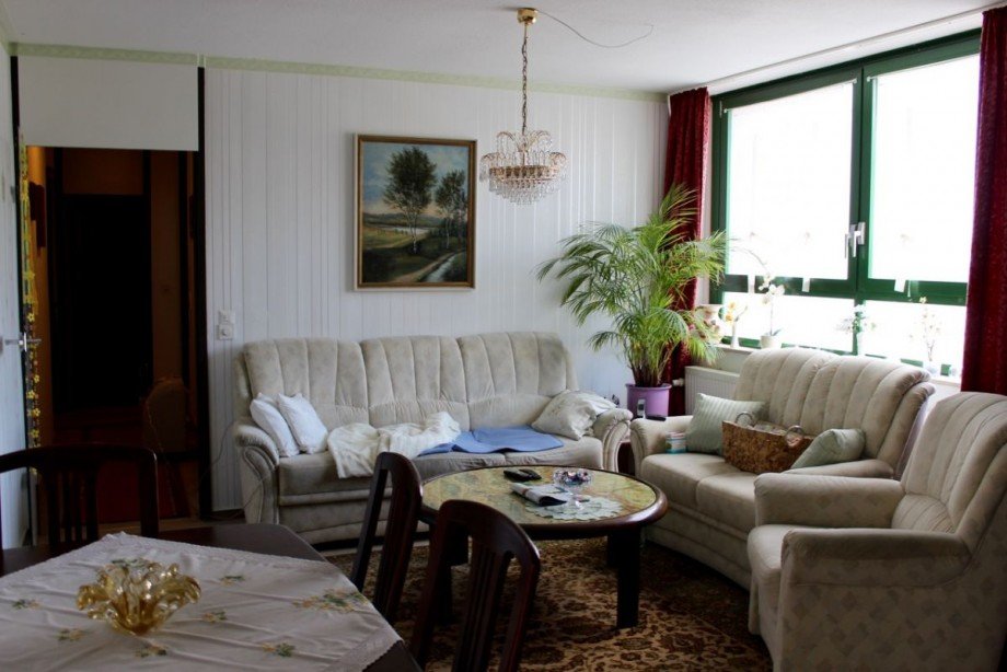 Wohnzimmer Etagenwohnung Darmstadt