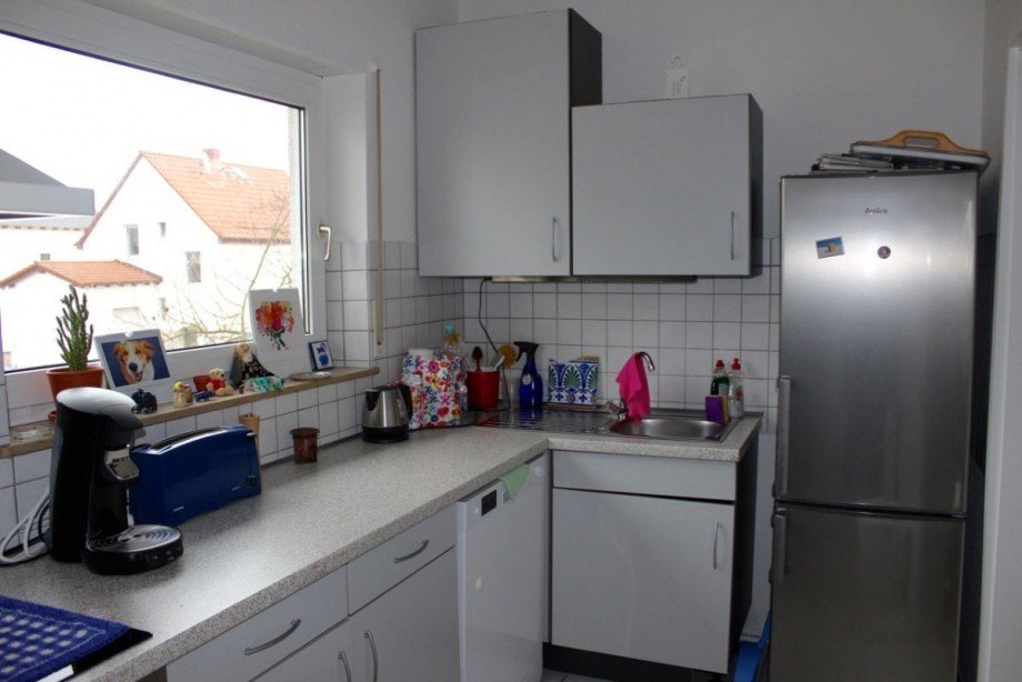 K�che mit EBK Dachgeschosswohnung M�rfelden-Walldorf
