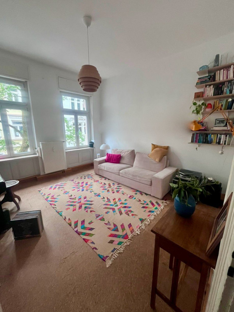 Racano Immobilien Johannesviertel Wohnzimmer 2 Etagenwohnung Darmstadt