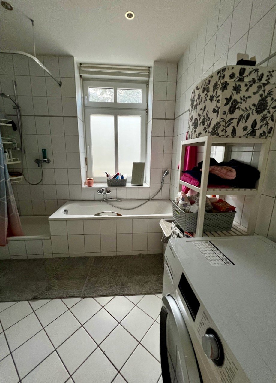 Tageslichtbad Erdgeschosswohnung Darmstadt