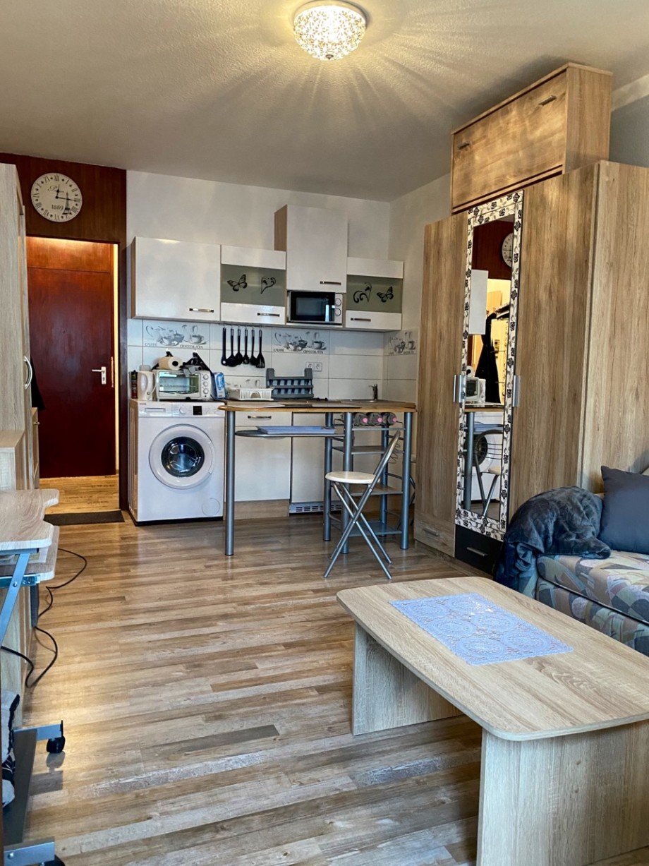 Wohnbereich mit K�che Erdgeschosswohnung Darmstadt