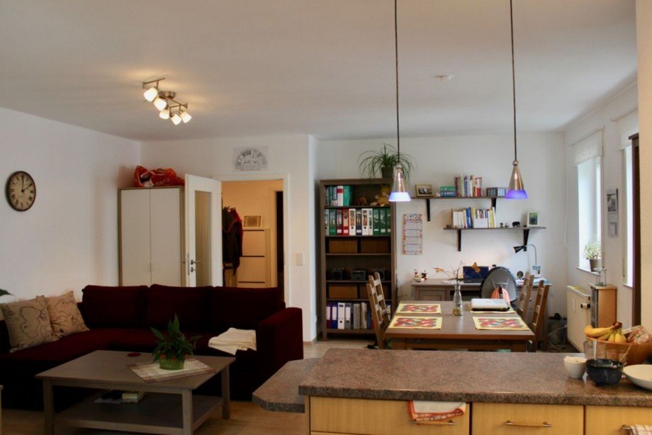 Offener Wohnbereich Etagenwohnung Darmstadt-Eberstadt