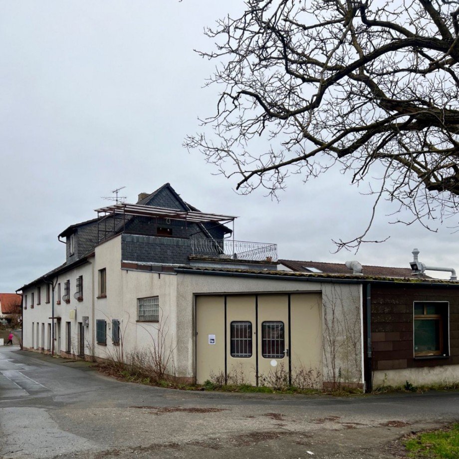Racano Immobilien Ansicht hinten Werkstatt Ober - Ramstadt / Rohrbach
