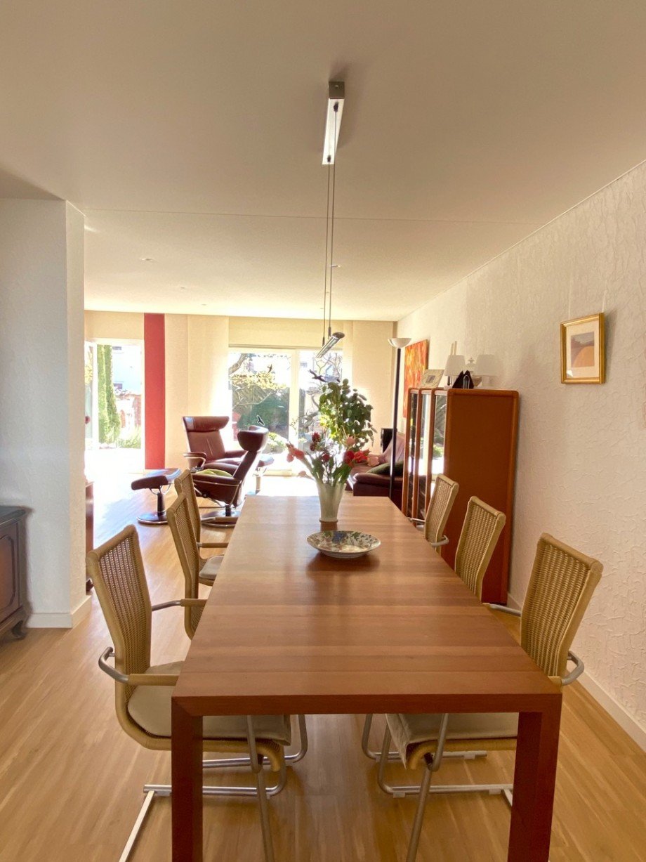 Essbereich mit Blick in den Wohnbereich Reihenmittelhaus Ober - Ramstadt / Rohrbach
