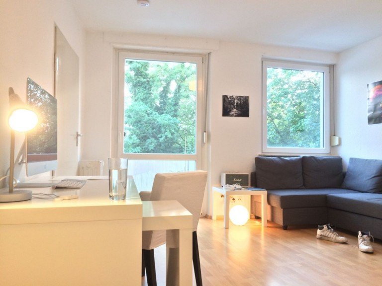 Wohnbereich Darmstadt Etagenwohnung Neues Jahr, neue Wohnung - Moderne und gepflegte 1,5 Zimmer Wohnung in Bessungen