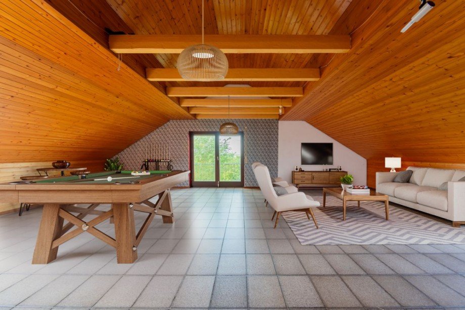 Wohnzimmer OG 2 Haus Ober - Ramstadt