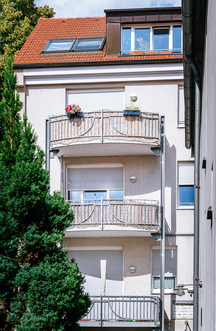 Ansicht von vorne Etagenwohnung Darmstadt