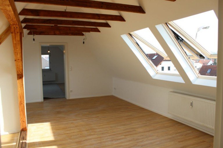 Wohn- Essbereich Darmstadt Dachgeschosswohnung *Erstbezug* Moderne und helle 3 Zimmer DG Wohnung in DA-West