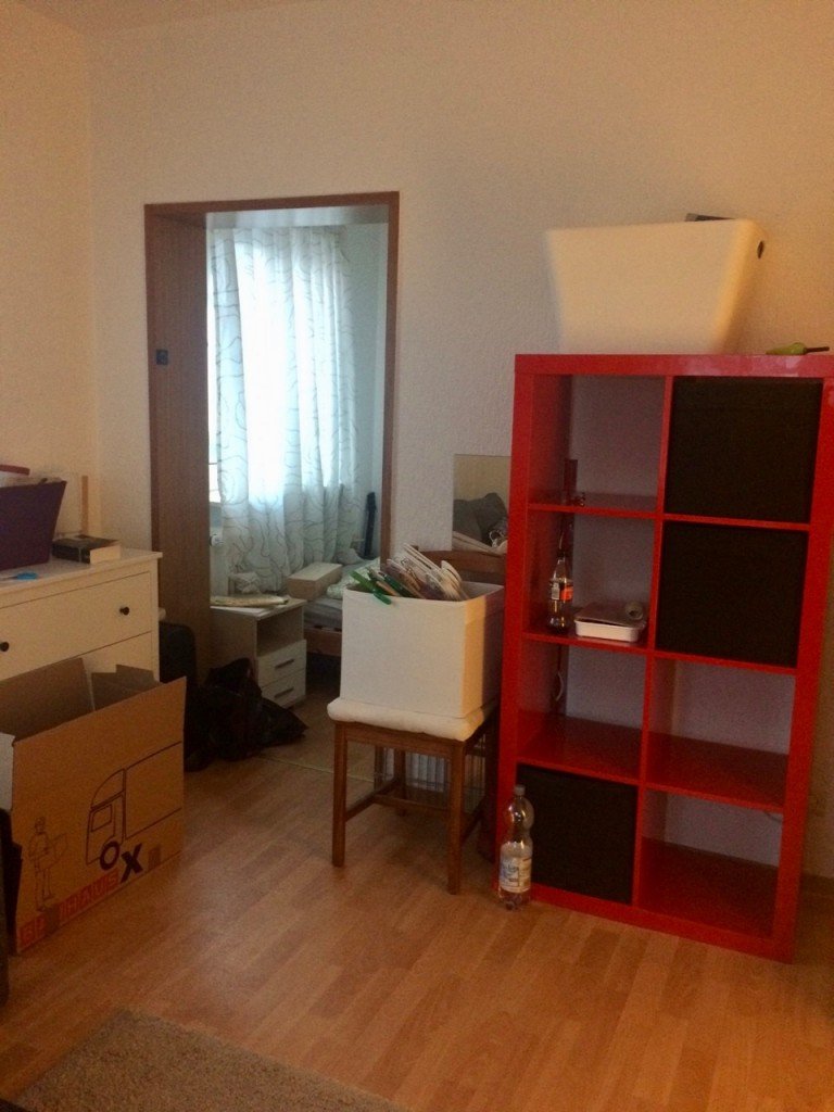 Wohnbereich Darmstadt Etagenwohnung Single Apartment in DA-West/ Heimst�ttensiedlung