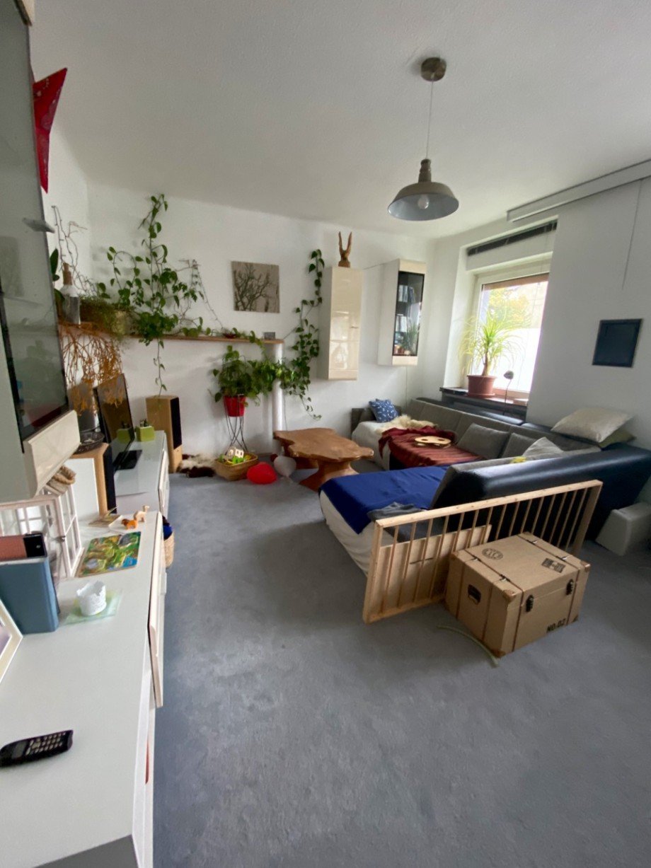 Wohnzimmer Erdgeschosswohnung Darmstadt